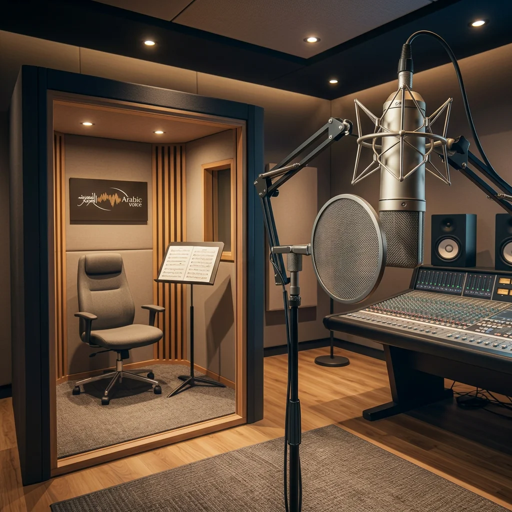 The Arabic Voice recording studio